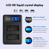 ЖК USB Двухканальное Зарядное Устройство для Батарей LP-E17 Замена для Камеры EOS Rebel T6i 750D 800D 200D 8000D Kiss X8i
