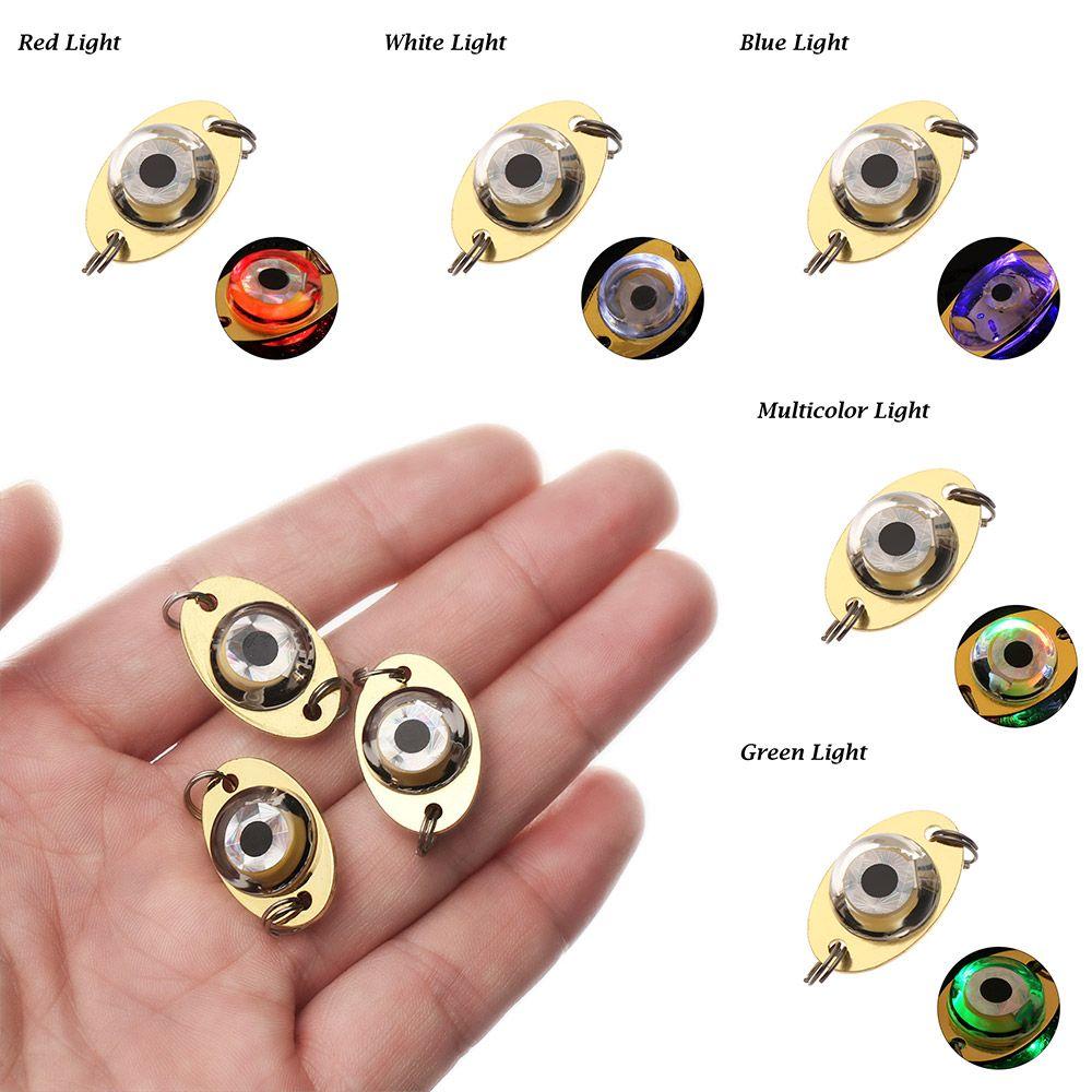 Рыболовные принадлежности Тройные якорьные крючки Привлекающая рыбу Светодиодная лампа для рыбы Свет для приманки Светящаяся подсветка для приманки