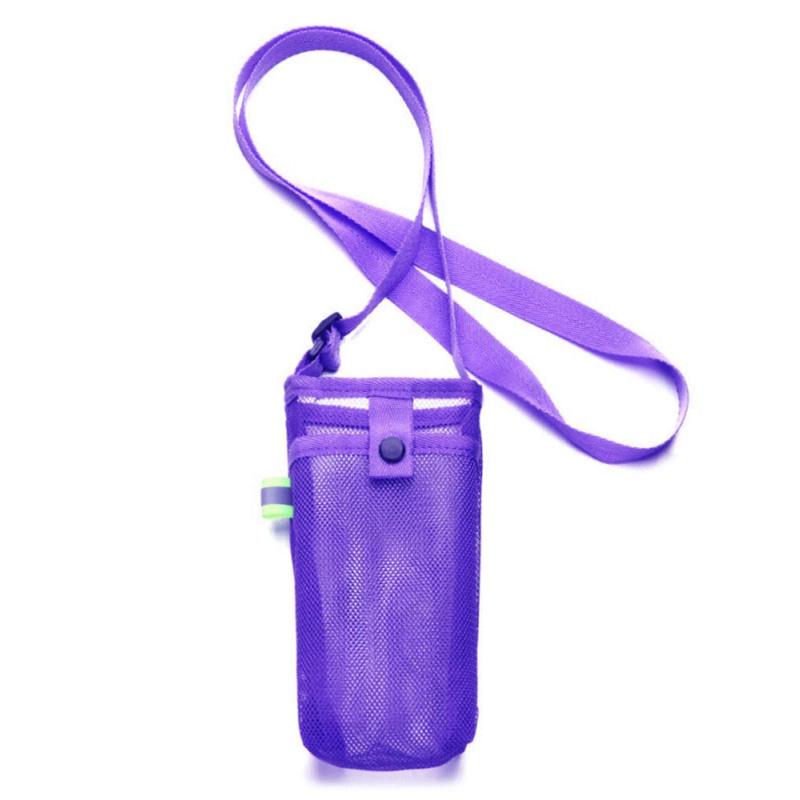 Защитная сетка для кружки, сетчатый ремень через плечо, ручная сумка для бутылки с водой