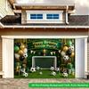 2D Flat Backdrop1pc Soccer Theme Birthday Party Scene Decor Backdrop Banner Polyester Wall Decor For Living Room Bedroom Office Outdoor