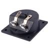 AA58 Square Shape Double Binding Post Type Speaker Box Terminal Cup Black