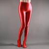 JUNMUSHOP женские непрозрачные эластичные колготки больших размеров, блестящие чулки с высокой талией, топ, гладкие чулки