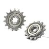 High-quality motorcycle transmission wheel skate wheel, fuel-efficient wheel, 428-15 tooth, 420-14 tooth small sprocket