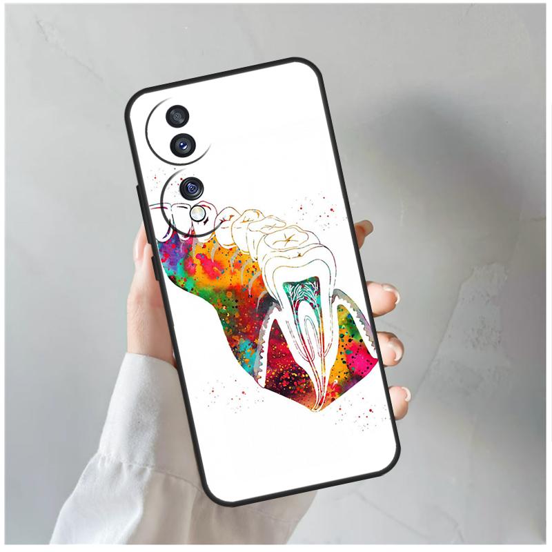 Чехол для зубов стоматолога для Honor Magic 6 Lite 5 Pro 50 70 90 Honor X8a X8b X6 X7 X8 X9 X6a X7a X9a X9b