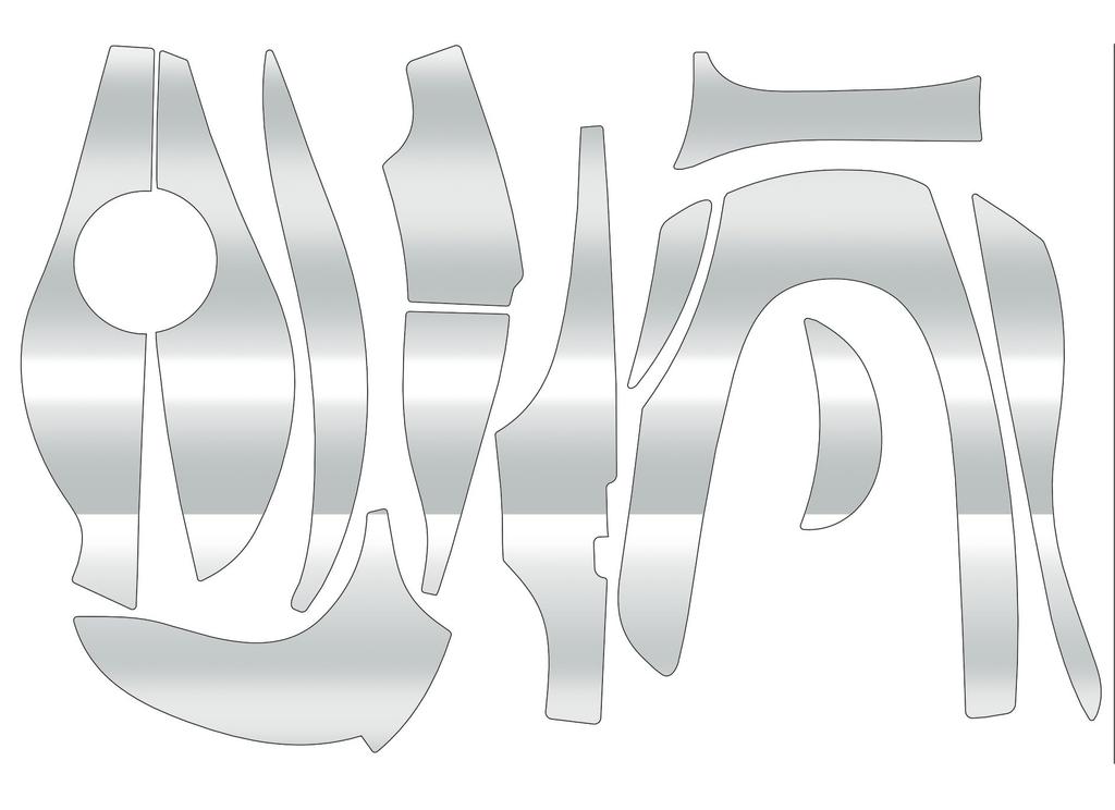 CUSTOM Custom Decal for YOROI 25 Scratch Clear Baitcasting Reel SEAT.JP Antares, Protection, (Left-Handed)