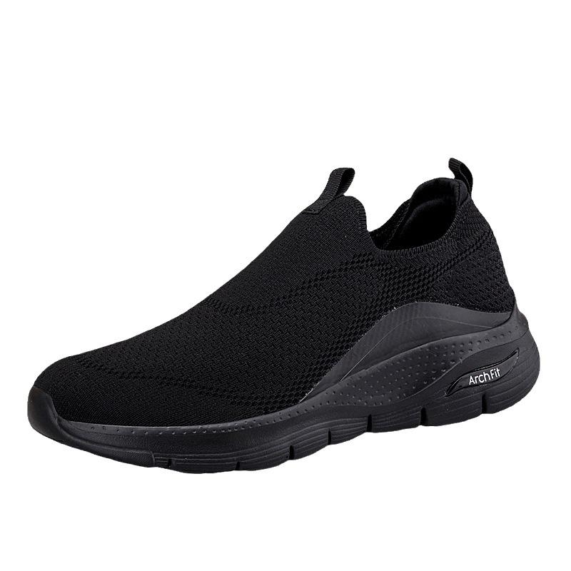 Дышащая нескользящая обувь для ходьбы для мужчин и женщин на весну и осень — идеально подходит для активных людей среднего и пожилого возраста