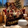 Arsenal F.C Print Blanket - Soft & Comfortable, for Bedroom, Travel, Sofa, Home Decoration - Birthday Christmas Gift for Friend