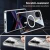 Shockproof Wireless Charging Strong Magnetic Case For Xiaomi Poco X7 Pro PocoX7Pro G Clear Back Cover Phone Case