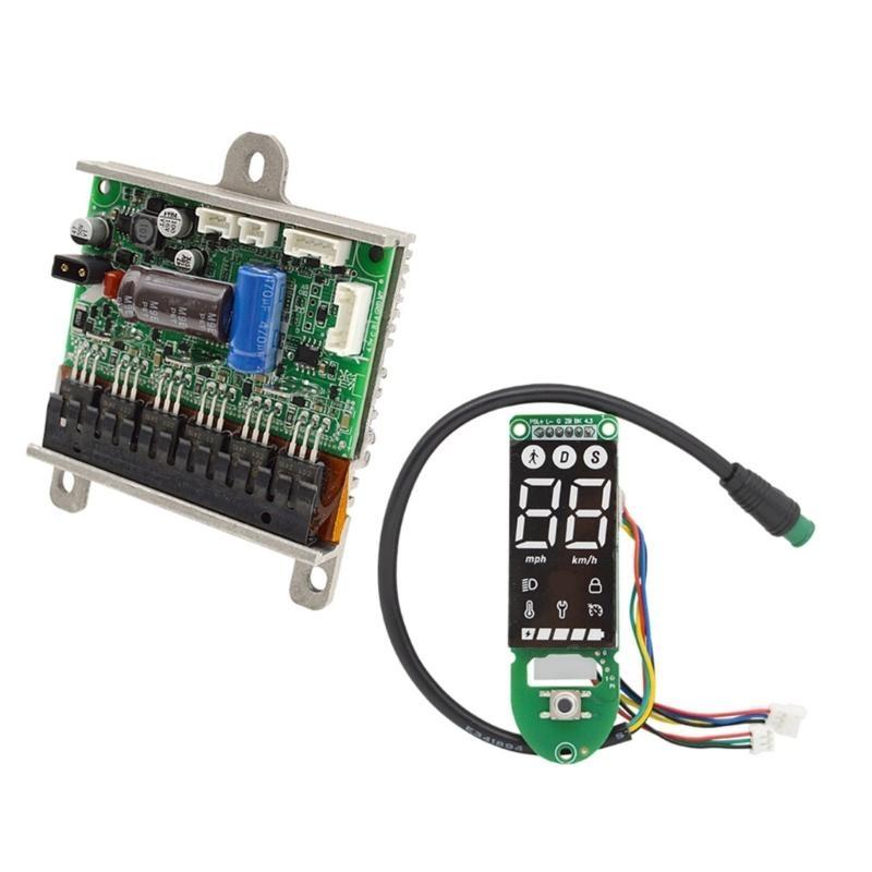 Dashboard Digital LCD Display Circuit Board with Controller for 3 lite Electric Scooter Replacement Motherboard