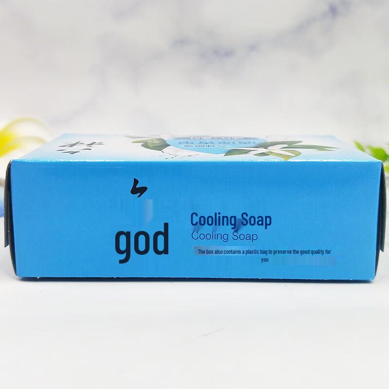 Liúshen Cool Soap with Borneol & Mulberry Leaf (3 x 125g)