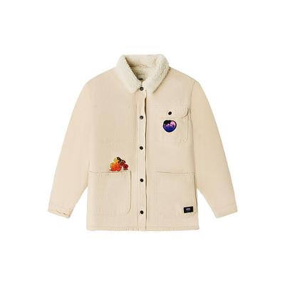 Куртка рабочая с множеством карманов и флисовой подкладкой Cultivate Care Fun Print, женские куртки, цвет: белый VN0A5LK67VJ