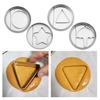 Stainless Steel Cookie Cutters Biscuit Molds Korean Sugar Candy Making Tools Squid Sugar Game Kit Party Baking Cake Molds Umbrella Triangle Star Round