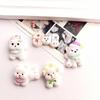 Миниатюрная фигурка щенка Брелок для DIY кукольного домика и настольного декора