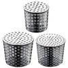 Stainless Steel Anti Blocking Rooftop Floor Drain Cover For Drainage Outdoor Tool Side Circular Hole Drain Screen Strainer