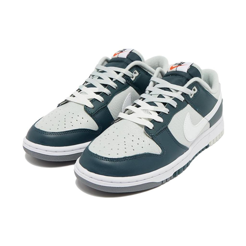Nike Dunk Low Premium Split - Мужские кроссовки Deep Jungle Синий Белый Светло-Серебристый FB8896-300