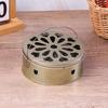 with Handle Lid Incense Burner Box Hollow Out Insect Repellent Tray Mosquito Coil Holder  Summer