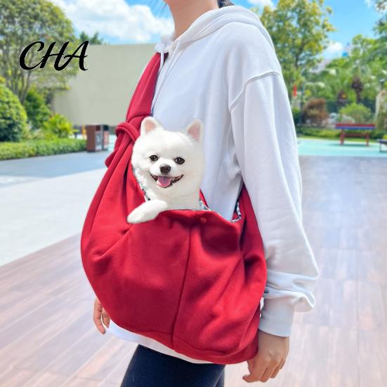 Travel Bag for Small Pets Crossbody Cat Carrier, Portable Pet Hands Free Sling, Snap Closure, Carrier Timid Cats Carrying with Safety Buckle Dogs And
