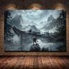 Popular Online Games The Elder Scrolls Poster HD Picture Print Canvas Painting Living Room Bedroom Wall Art Decoration Painting