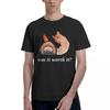 Eat Cement Cursed Cat Funny Meme 100 Cotton Casual Breathable Confortable Summer Short Sleeve TShirt Tshirts Men