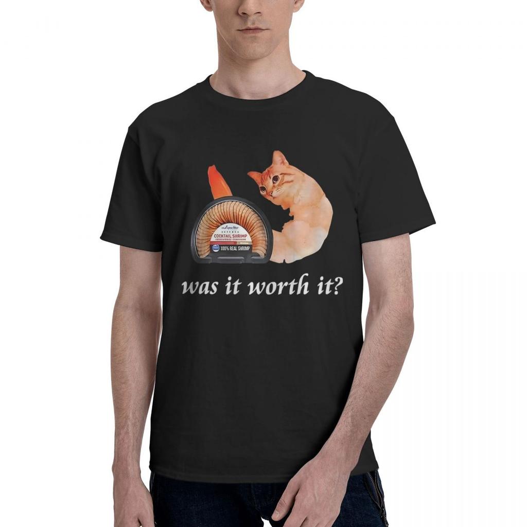 Eat Cement Cursed Cat Funny Meme 100 Cotton Casual Breathable Confortable Summer Short Sleeve TShirt Tshirts Men