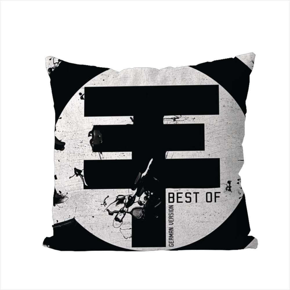 Подушка с принтом Tokio Hotel Чехол для подушки для автомобиля дивана Декоративная домашняя двусторонняя печать Плюшевая квадратная подушка-плед Чехол для подушки