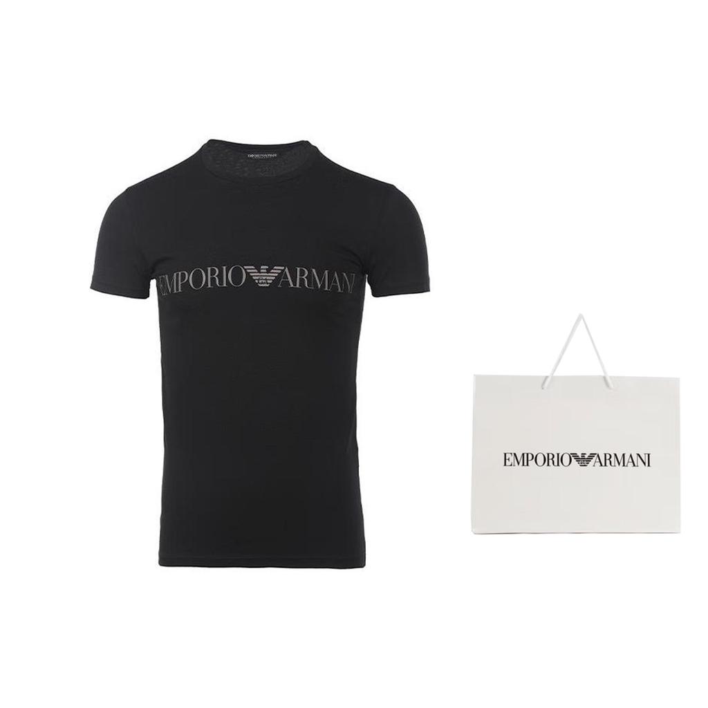 EMPORIO ARMANI FW22 T Shirt Men's Black 111035-2F729-00020