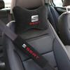 CUBE3 Car Headrest Rest Neck Pillow Cushion Seat Belt Shoulder Pad for Seat Leon Cupra Ateca Ibiza Arona Tarraco Alhambra Accessories