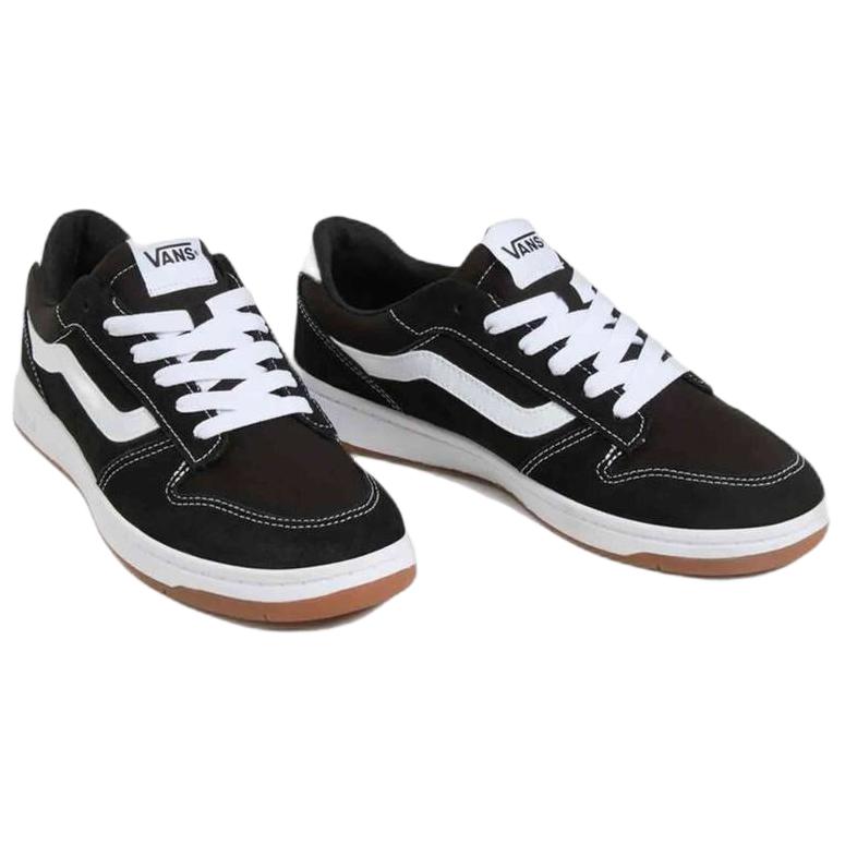 Vans Ryland LS Удобные Универсальные Низкие Кеды для Скейтбординга Мужские кроссовки Черные VN000D49BZW1