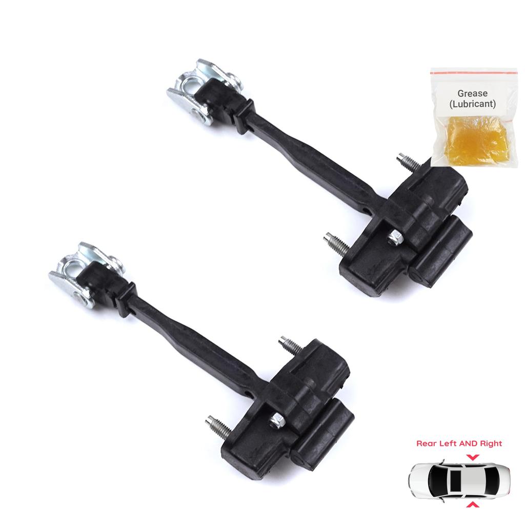 BDP1319-1 2 Pieces Rear Door Hinge Stop Check Strap Limiter for Peugeot 208 e-208 Opel Corsa F Corsa-e 2019-On 9823211180