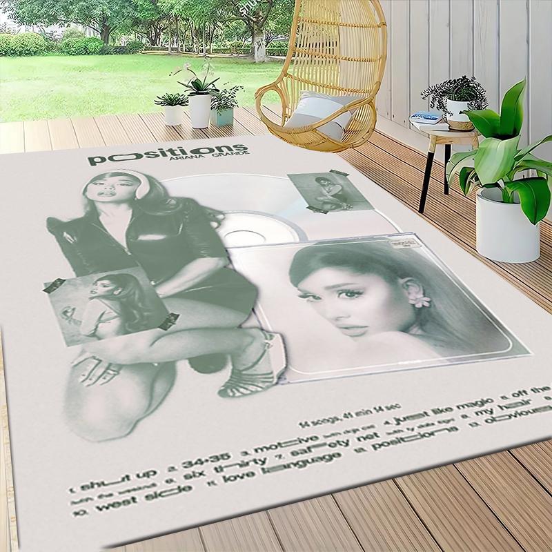 Positions Album Artwork Carpet Rug Soft Washable Antislip Home Living Room Sofa Mats Personalized Christmas Rug