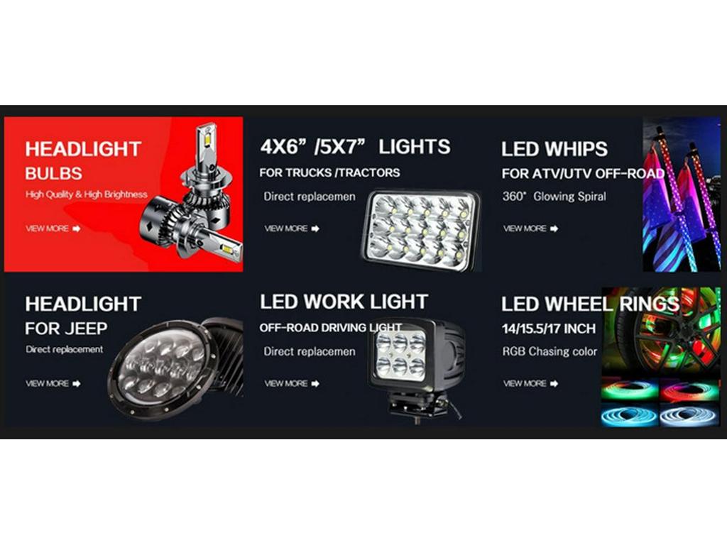 High Brightness Xenon LED Car Headlight: Direct Plug-in, Integrated Design for D-Series D1S-D8S