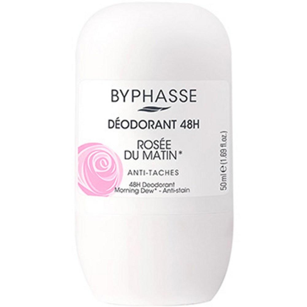 Byphasse Roll On DeO:DOrant 48H Аромат розы, 50 мл, 1 шт.