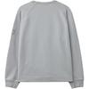 STONE ISLAND SS25 Вещи-призраки Легкий хлопковый свитшот с круглым вырезом и длинными рукавами Унисекс свитшот Серый K1S1561000-11S00F3-V0064