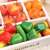 Room Decoration Simulation Fruits Vegetables Mini Fake Apples Lemons Gift Food Model