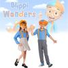 Костюм для переодевания Blippi для детей на детский праздник, изготовленный из мягкого полиэстера, для детей от 3 до 8 лет