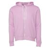 Холст Unixex Zip-up Polycotton Fleece Толстовка с капюшоном / толстовка с капюшоном