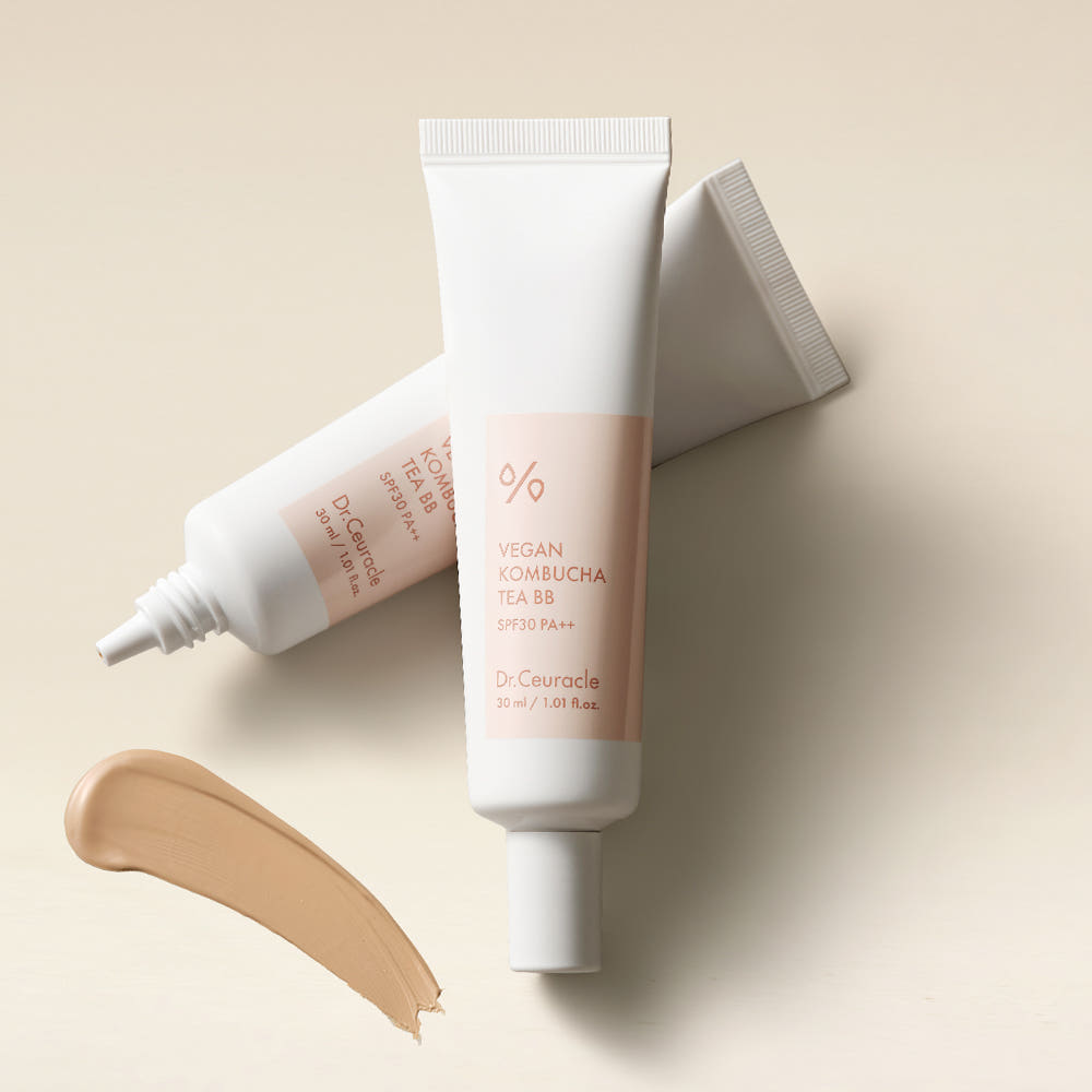 Dr.Ceuracle Vegan Kombucha Tea BB Cream SPF30 PA++ 30ml Korean Hydrating BB Cream
