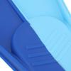 2PCS Blue Swimming Training Flippers Silicone Swim Training Fins Durable Short Blade Fins  Pool Use