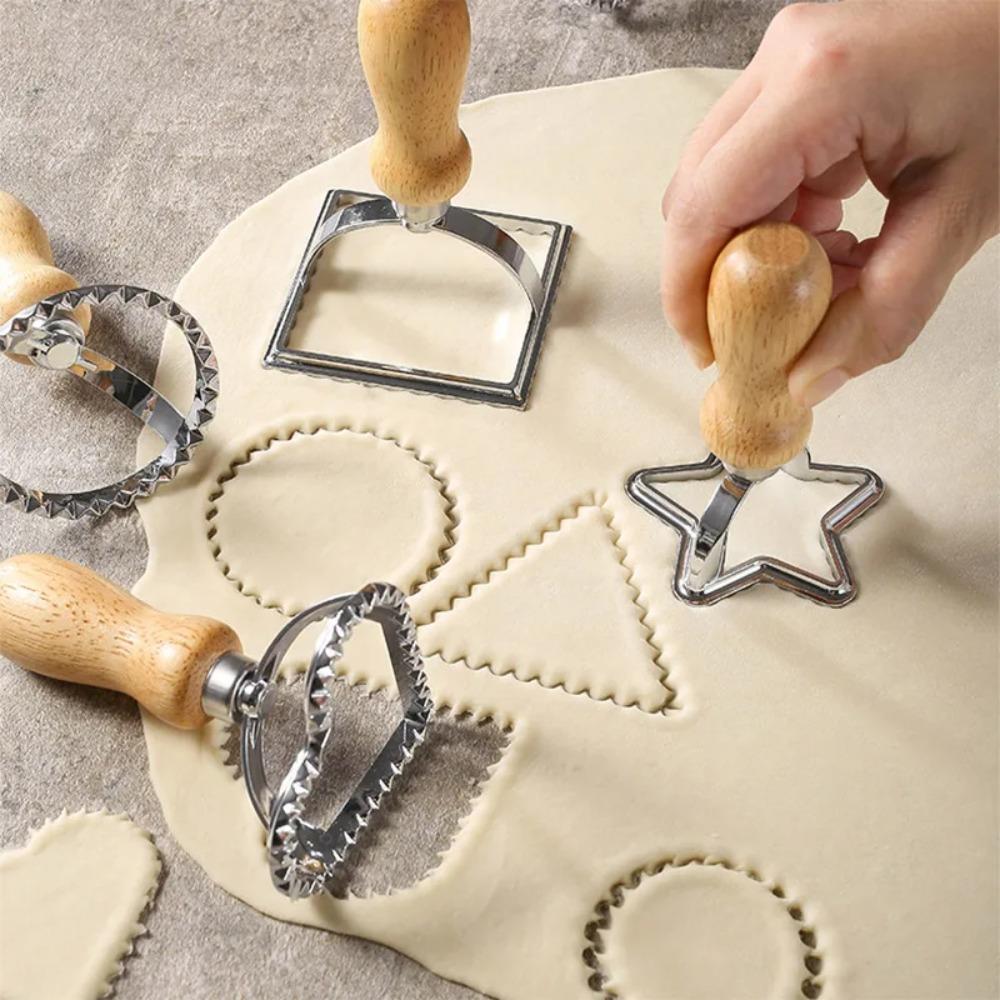 Manual Pastry Press Mold Dumpling Lace Cookie Mold Quality Ravioli Maker Mold