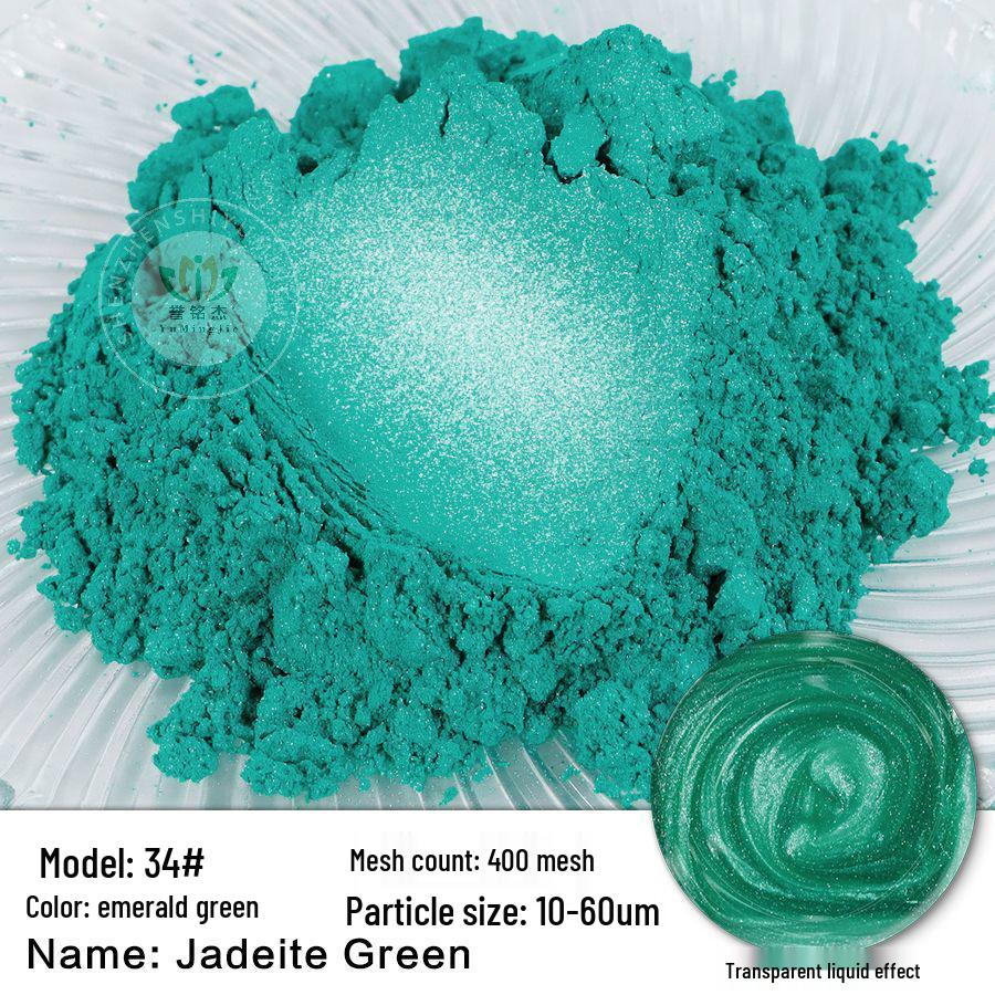 120 Color Chameleon Pearlescent Mica Powder for Epoxy Resin, Paint, and Watercolor