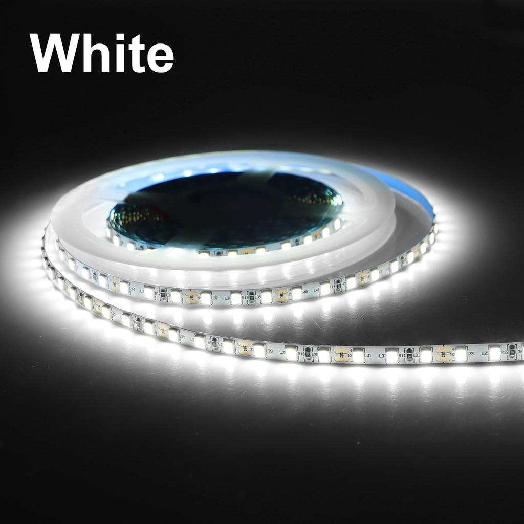 Яркая светодиодная лента для шкафа, 12 В, 2835, двухслойная медь, 5 мм, лента для печатной платы, провод DuPont, кабельный порт, лампа для полок шкафа «сделай сам», лампа