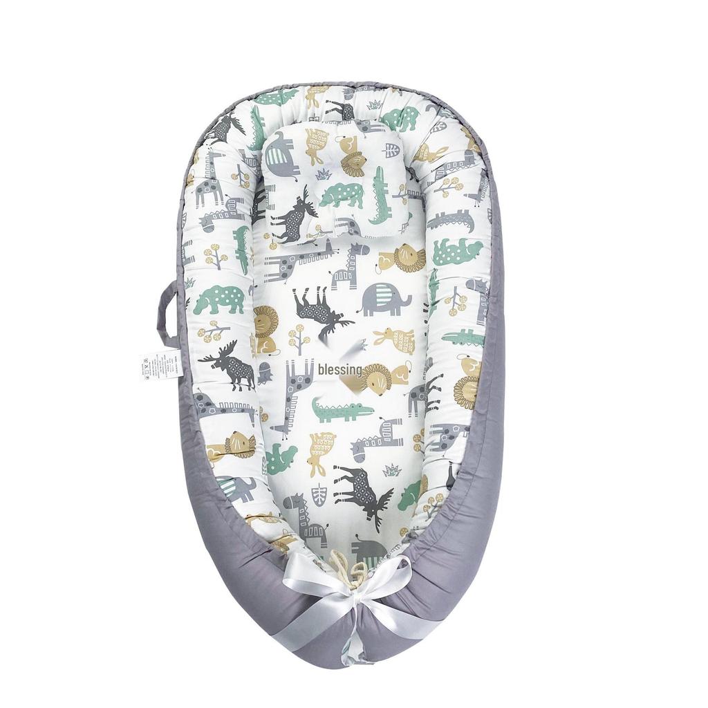 Складное трансграничное бионическое детское гнездышко-кроватка для новорожденных