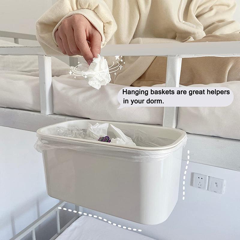 Подвесная корзина для кровати, прикроватный органайзер, настенное хранилище, общежитие, двухъярусный шкаф, дверца, корзина для хранения, подставка для журналов, общежитие