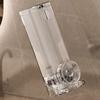 Suction Cup Wall-mounted Soap Dispenser Transparent Hand Soap Press Bottle  Bathroom Use