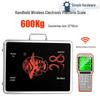 Портативные беспроводные цифровые платформенные весы 300-600 кг вилка CN (адаптер в комплекте)