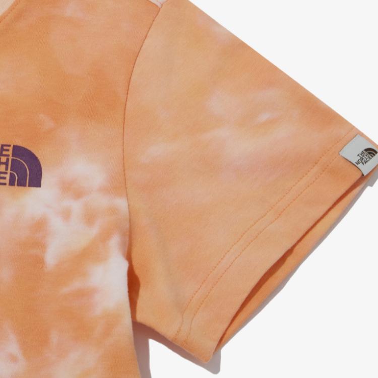 THE NORTH FACE T Shirt Unisex Orange NT7UP16L