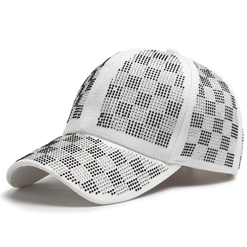Бейсболка женская со стразами модная шляпа Y2k панк Snapback оригинальный дизайнер роскошные женские кепки хлопок женский винтаж