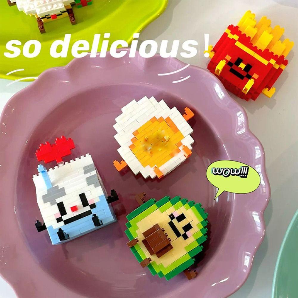 Сделай сам 3D Модель Кирпичики АБС Пластик Пазл Сборная Игрушка Креативные Сборные Игрушки Подарок