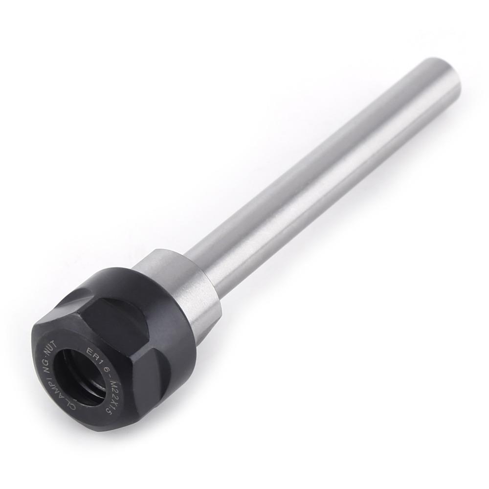 12mm Rod Diameter Straight Shank Tool Holder C12-ER16-100L ER16 Collet Chuck Extension Rod