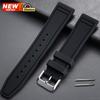 New High Quality Thick Silicone Watch Strap 20mm 22mm Quick Release Women Men Waterproof Wristband for Seiko Bracelet for Rolex